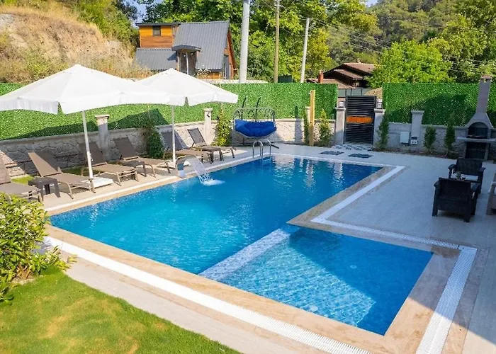 Villa Detached With Private Pool In Inlice Fethiye