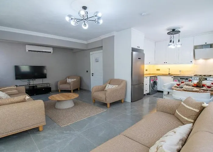 Detached With Private Pool In Inlice Fethiye